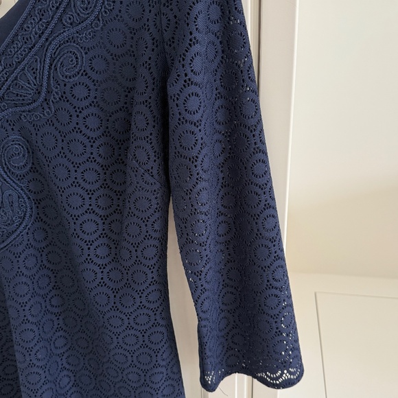 Gorgeous Lilly Pulitzer Navy Dress - Picture 5 of 6